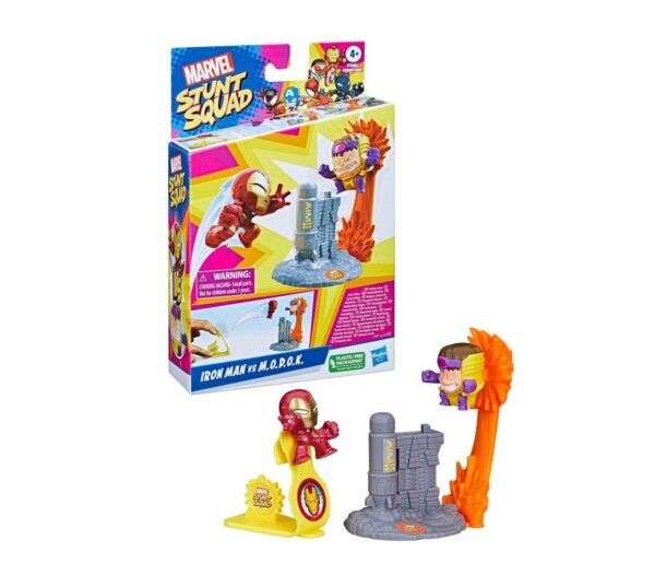 Marvel Stunt Squad- Iron Man VS M.O.D.O.K.