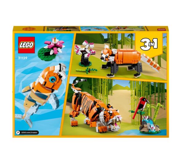 LEGO Creator 3in1 Tiiger 31129 - Image 2