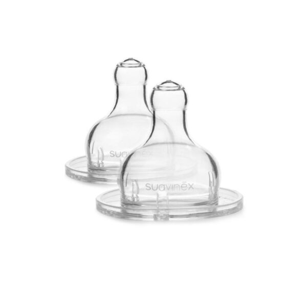 Suavinex pudelilutt natural 0+ kuud 2tk aeglane vool