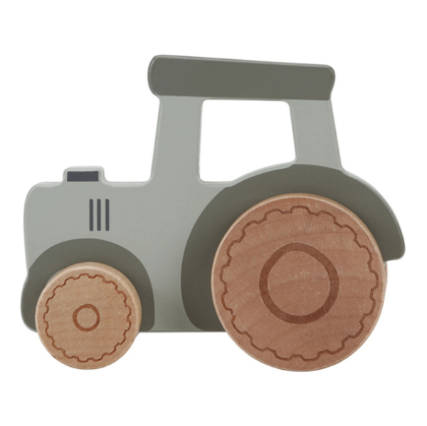 Little Dutch puidust traktor Little Farm LD7134