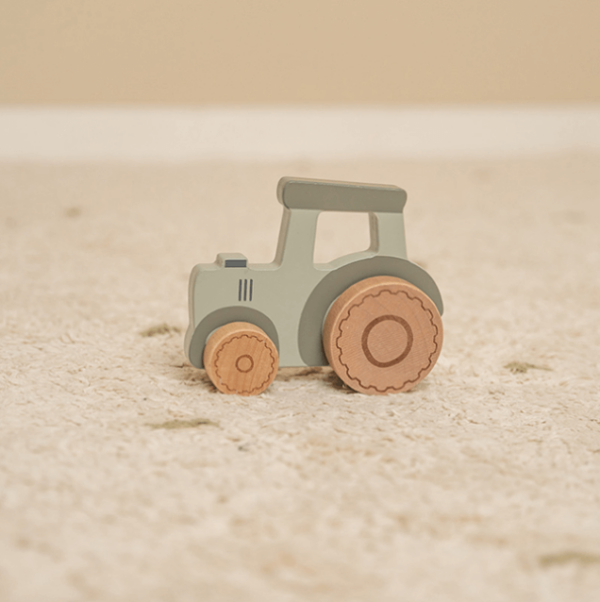 Little Dutch puidust traktor Little Farm LD7134 - Image 3
