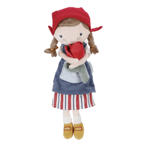 Kaisunukk Rosa tulbiga 35 cm Little Farm LD4564