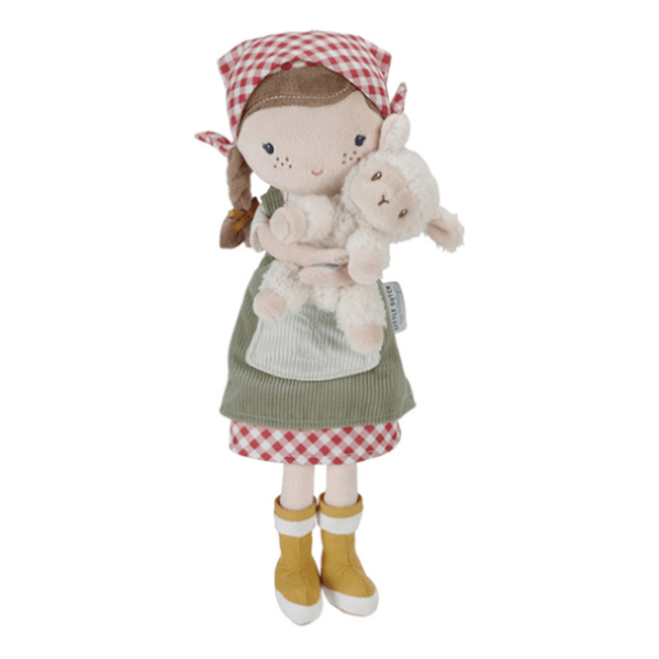 Kaisunukk Rosa lambaga 35 cm Little Farm LD4565