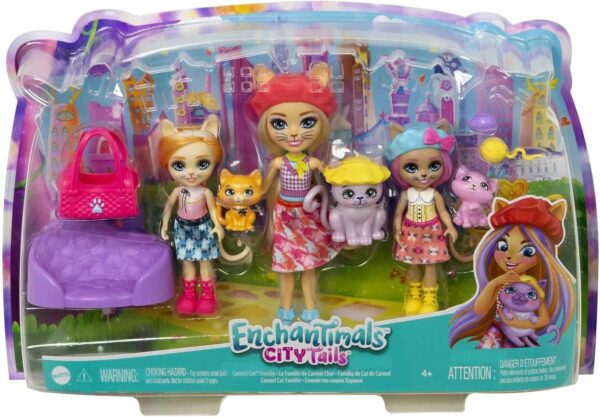 Enchantimals Carmel Cat perekond