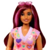 barbie nukk südametega roosas kleidis