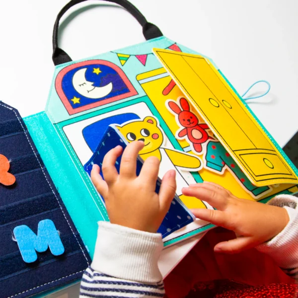 OMY Montessori mänguraamat My Day - Image 3