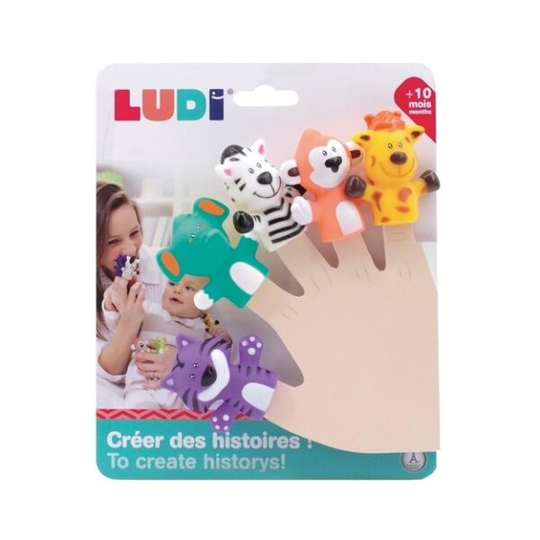 Ludi näpuloomad kummist