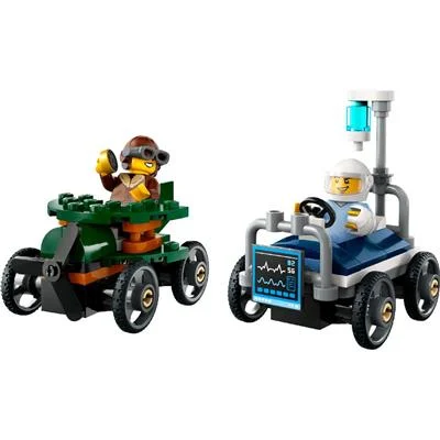 Lego City komplekt haigla voodi ja lennuk