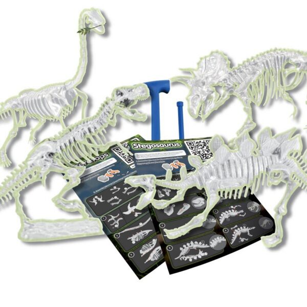 arendav laste teaduskomplekt dinosauruste väljakaevamise ja uurimise komplekt