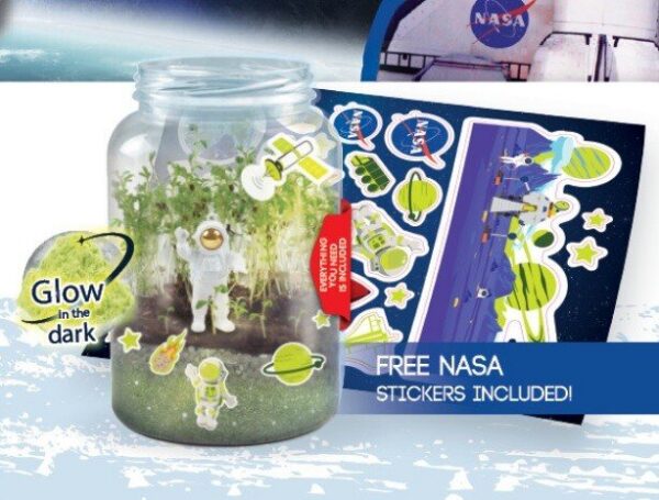 laste teaduskomplekt Nasa kuujaam taimede kasvatmise komplekt kuul