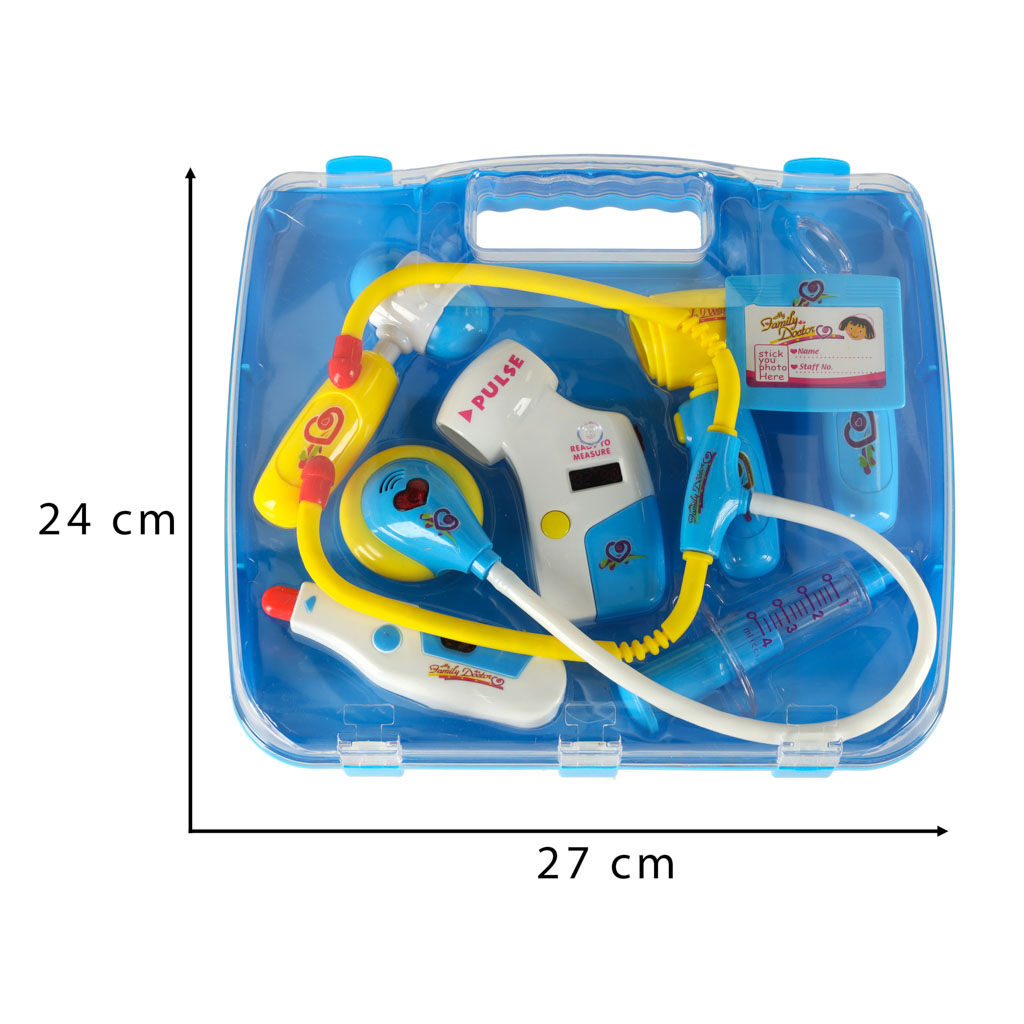 laste sinine mängu arstikohver