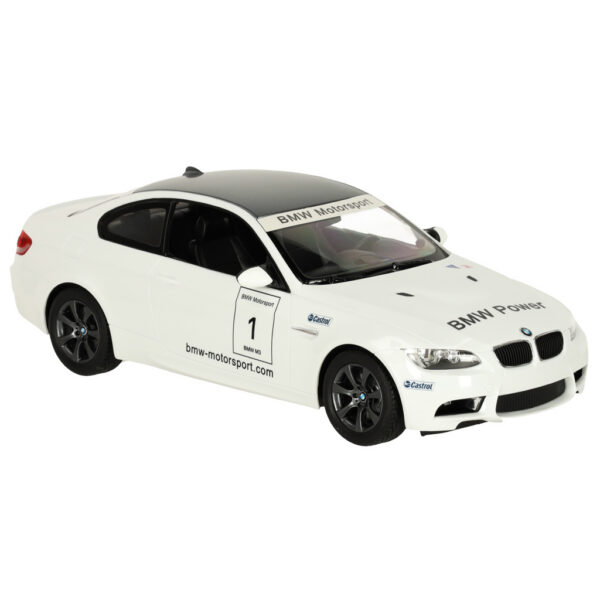 valge puldiga kaugjuhitav laste mänguaut bmw