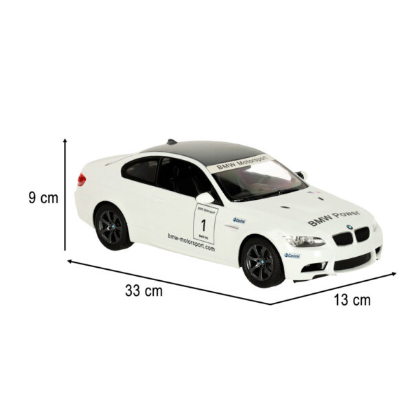 valge puldiga kaugjuhitav laste mänguaut bmw