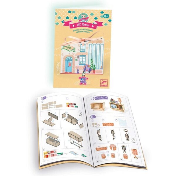 Djeco isetegemise miniatuurse maja meisterdamise komplekt