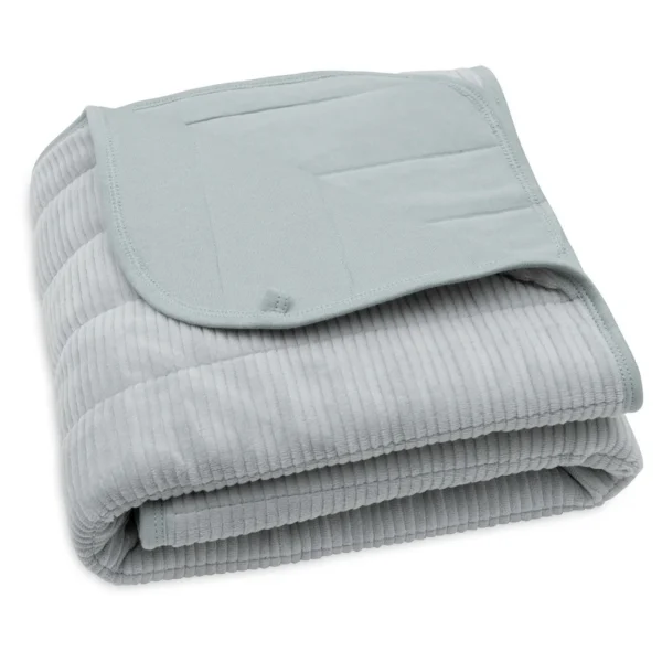 Jollein sametist kahepoolne roheline beebitekk