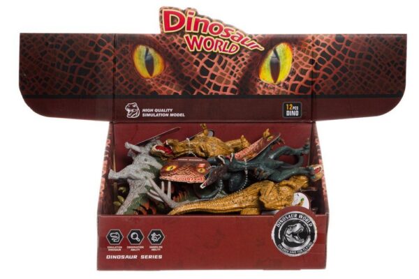 Väikesed mängu dinosauruse kujud
