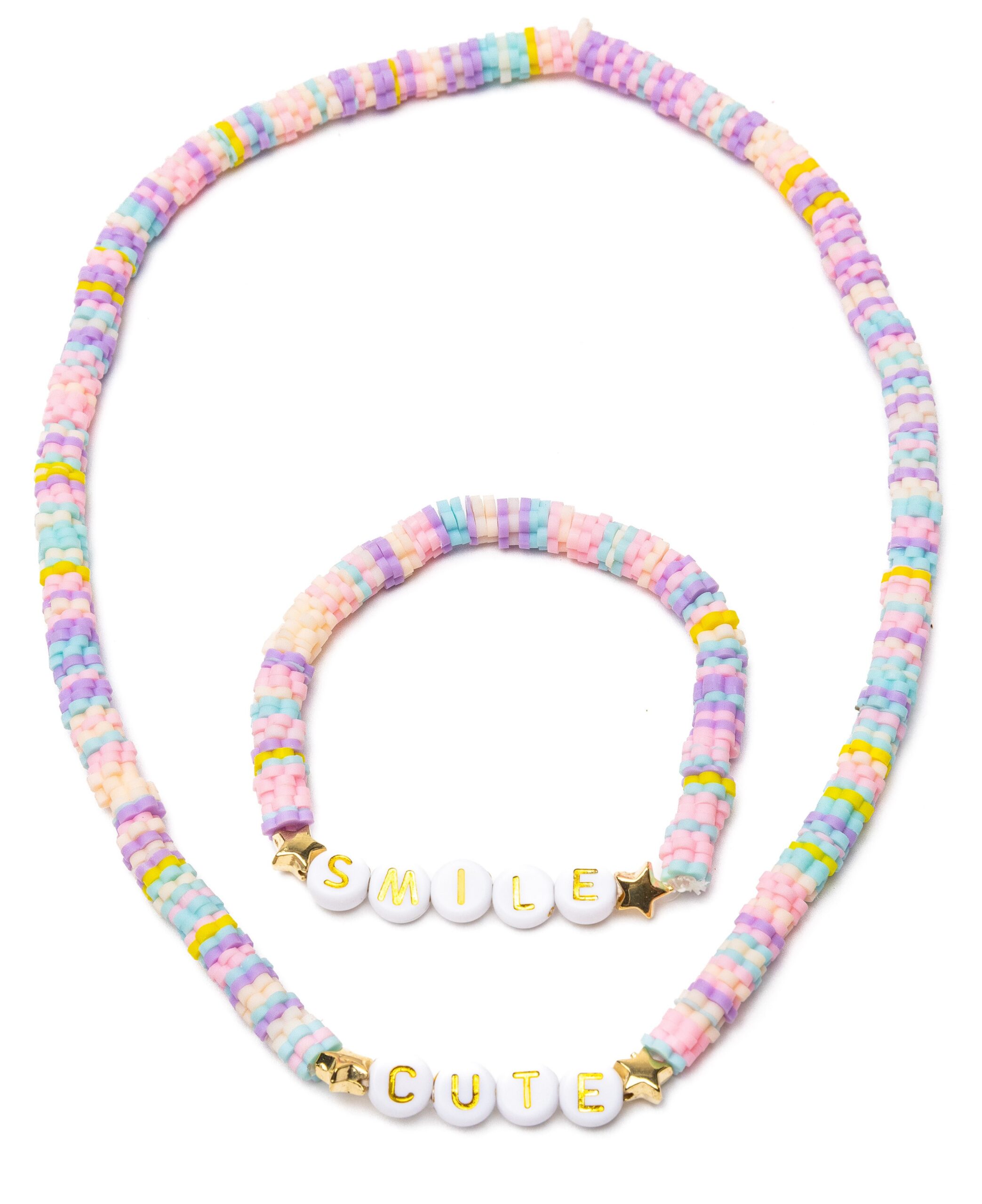 Great Pretenders laste värviline ehete komplekt kaelakee ja läevõru