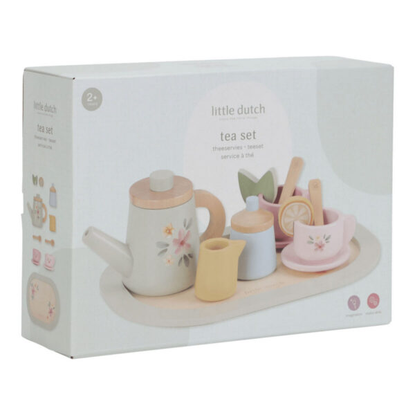Little Dutch puidust teeserviisi komplekt