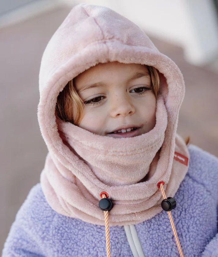 Hello Hossy roosa karvane reguleeritav tuukermüts