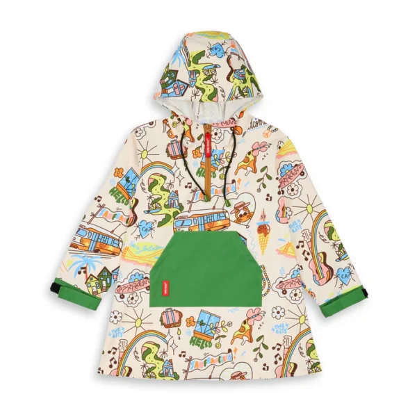 Hello Hossy laste vihmakeep poncho San Francisco