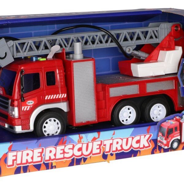 tuletõrjeauto hääle ja tulega