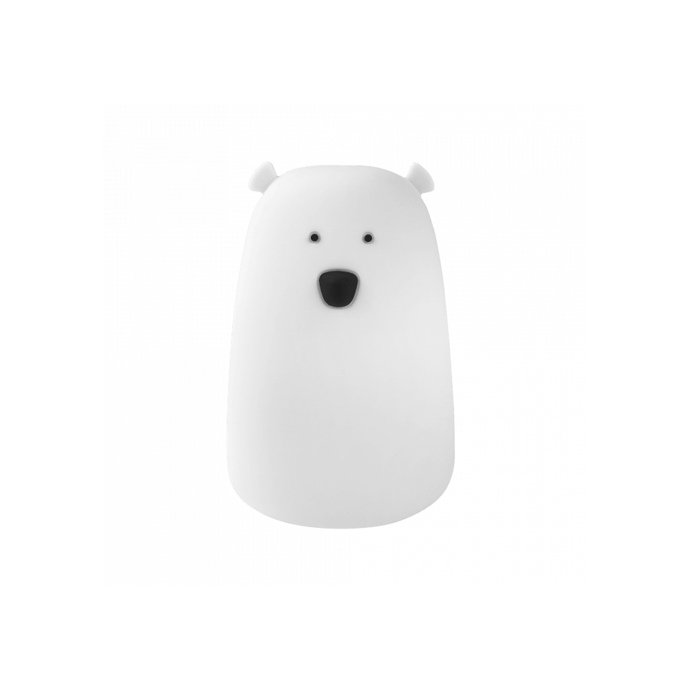 laste silikoonist öölamp suur valge karu