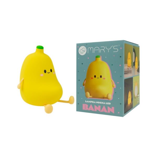 laste silikoonist öölamp banaan