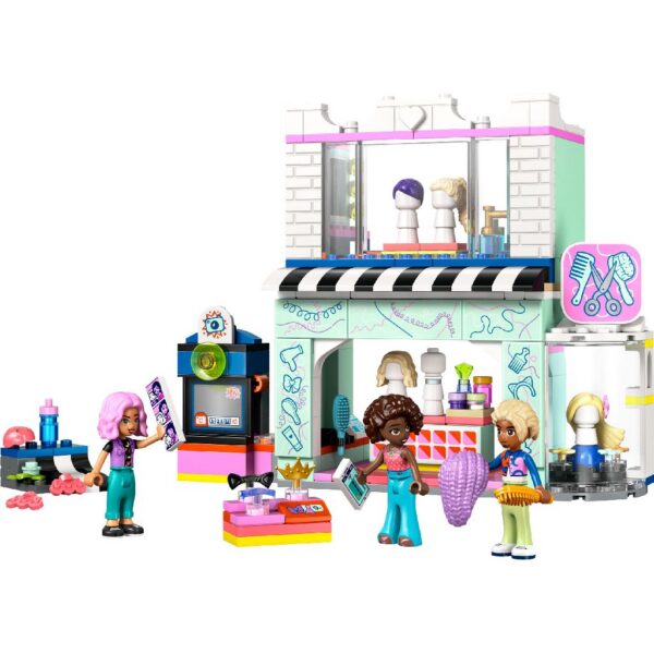 Lego Friends juuksurisalong ja aksessuaaride pood