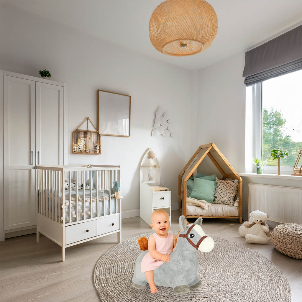 laste pehme hüppehobune