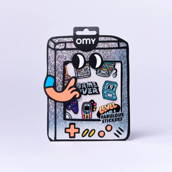 OMY väikesed kleepsud mängur