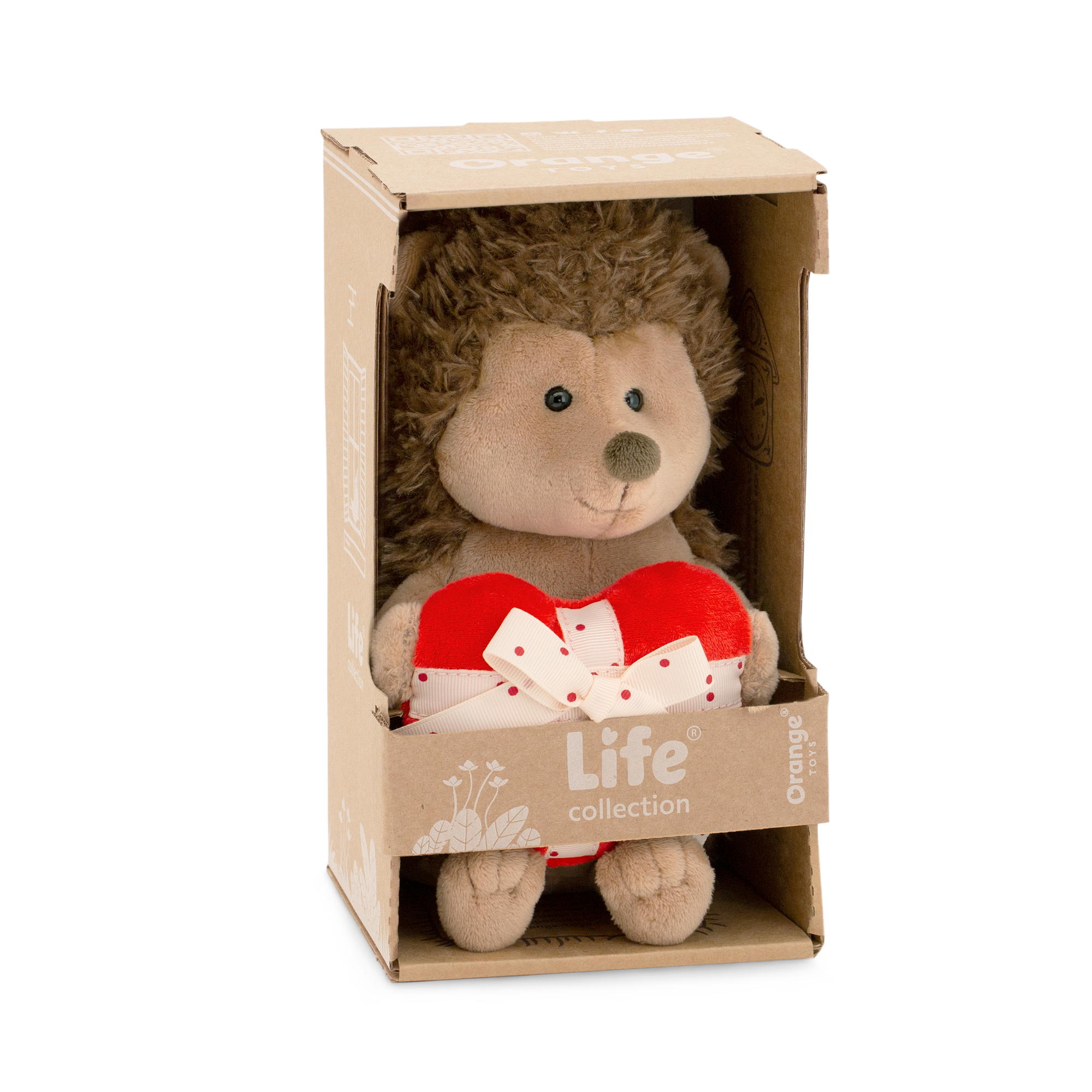 Pehme mänguasi siil Prickle südamega