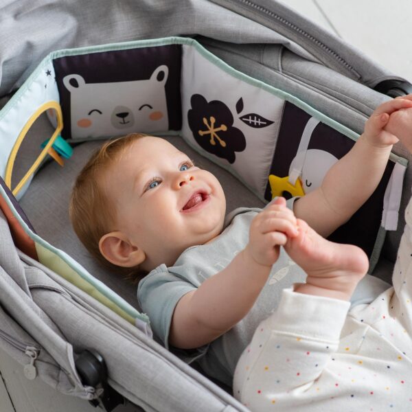 väikelaste beebide pehme põhjapooluse loomadega raamat