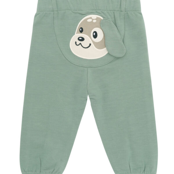 Minymo beebide rohelised koeraga dressipüksid