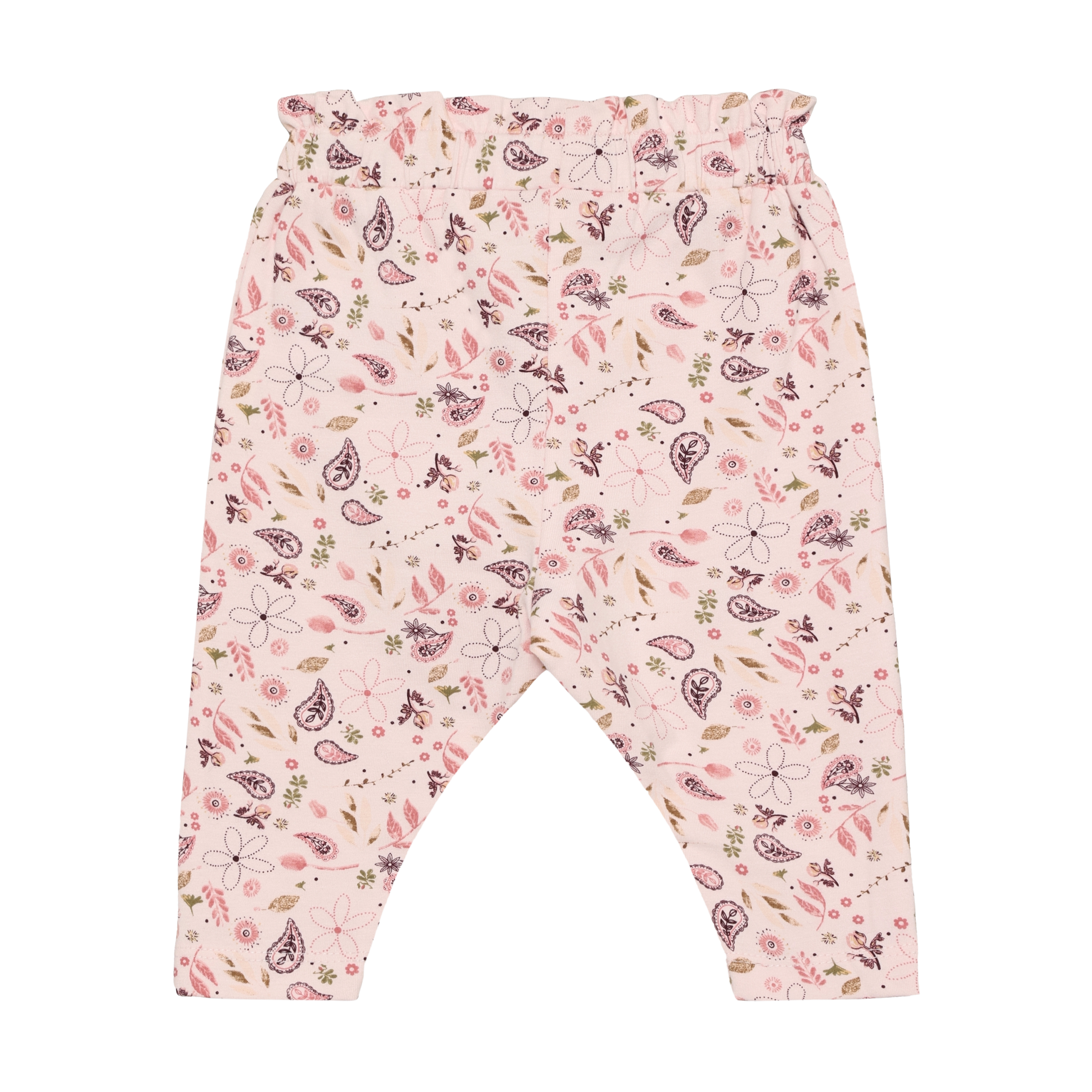 minymo beebide tüdrukute roosad lillelised püksid