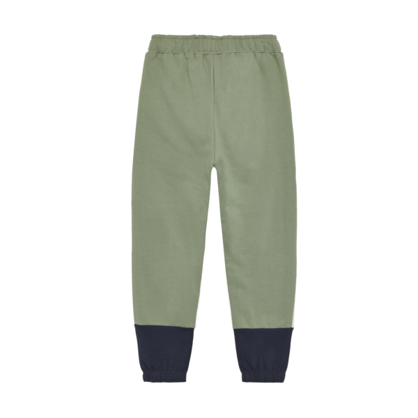 poiste rohelise valgega dressipüksid