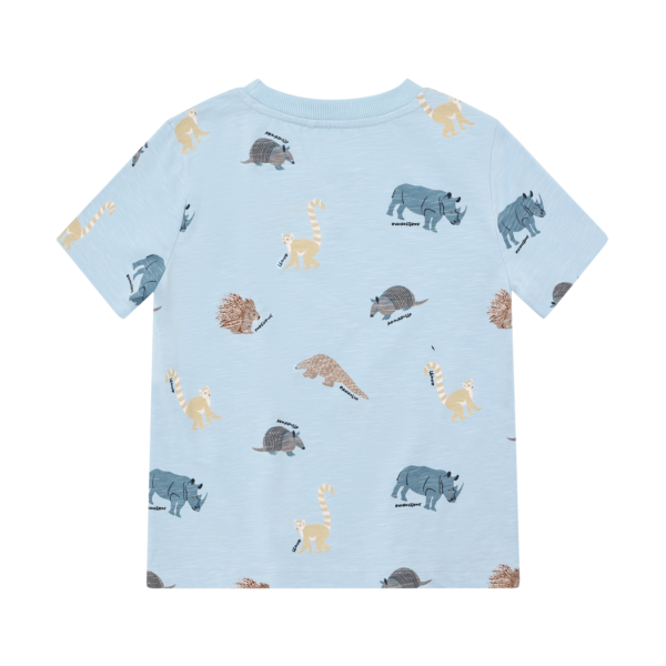 helesinine poiste loomade t-särk