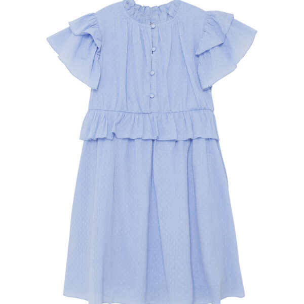 Creamie tüdrukute sinine õhuline kleit