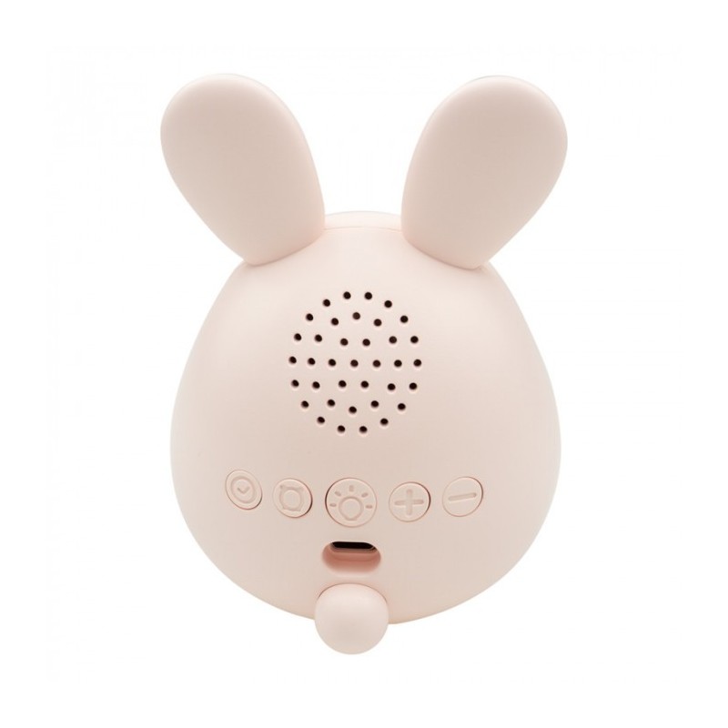 laste roosa jänese äratuskell led öölamp