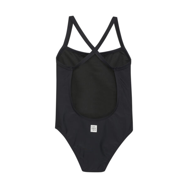 musta värvi laste ujumistrikoo